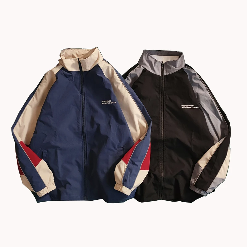 Куртка Varsity, мужская Тонкая куртка-бомбер, мужская куртка, куртки в стиле хип-хоп, лоскутные куртки, Мужская ветровка в стиле Харадзюку с цветными блоками
Куртка Varsity, мужская Тонкая куртка-бомбер, мужская куртка, куртки в стиле хип-хоп, лоскутные куртки, Мужская ветровка в стиле Харадзюку с цветными блоками