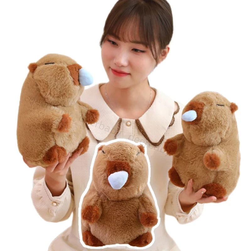 Fun Capybara Plush Toy A Runny Nose Capybara Plush Throw Pillow To Decorate The Room As A Christmas Gift For Children
Fun Capybara Plush Toy A Runny Nose Capybara Plush Throw Pillow To Decorate The Room As A Christmas Gift For Children