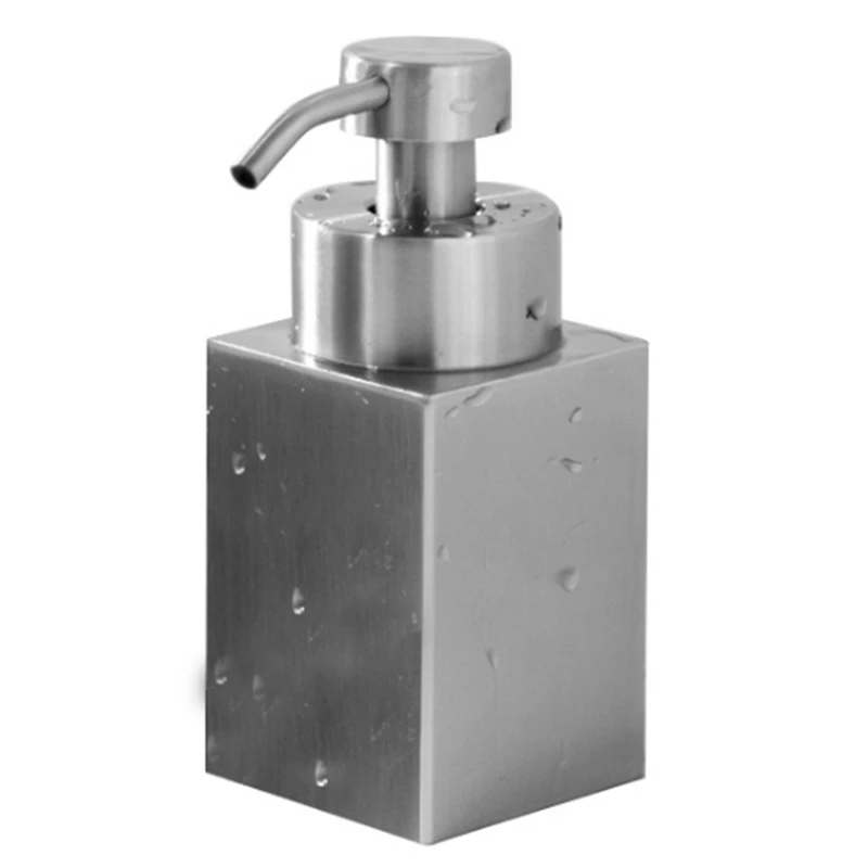 304 Stainless Steel Soap Dispenser Shower Gel Dispenser Bottle Shampoo Foamer Foaming Bottle Lotion Bottle Silver
304 Stainless Steel Soap Dispenser Shower Gel Dispenser Bottle Shampoo Foamer Foaming Bottle Lotion Bottle Silver