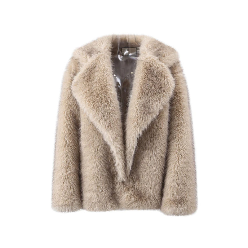 Winter Fluffy Furry Faux Fur Long Jacket Coat Women Loose Lapel Long Sleeve Thick Warm Coats Female Luxury Fashion Lady Overcoat 14 Mallzona Sfcd7d1e9ed9d4b64a27b7302c493f7e6e Winter Fluffy Furry Faux Fur Long Jacket Coat Women Loose Lapel Long Sleeve Thick Warm Coats Female Luxury Fashion Lady Overcoat Mallzona
