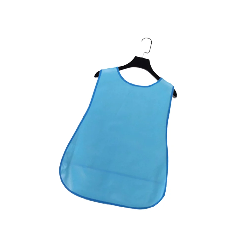 

Waterproof Adults Bib Reusable Clothing Protector Crumb Catcher Saliva Towel Apron for Old People Drinking Feeding Eating (