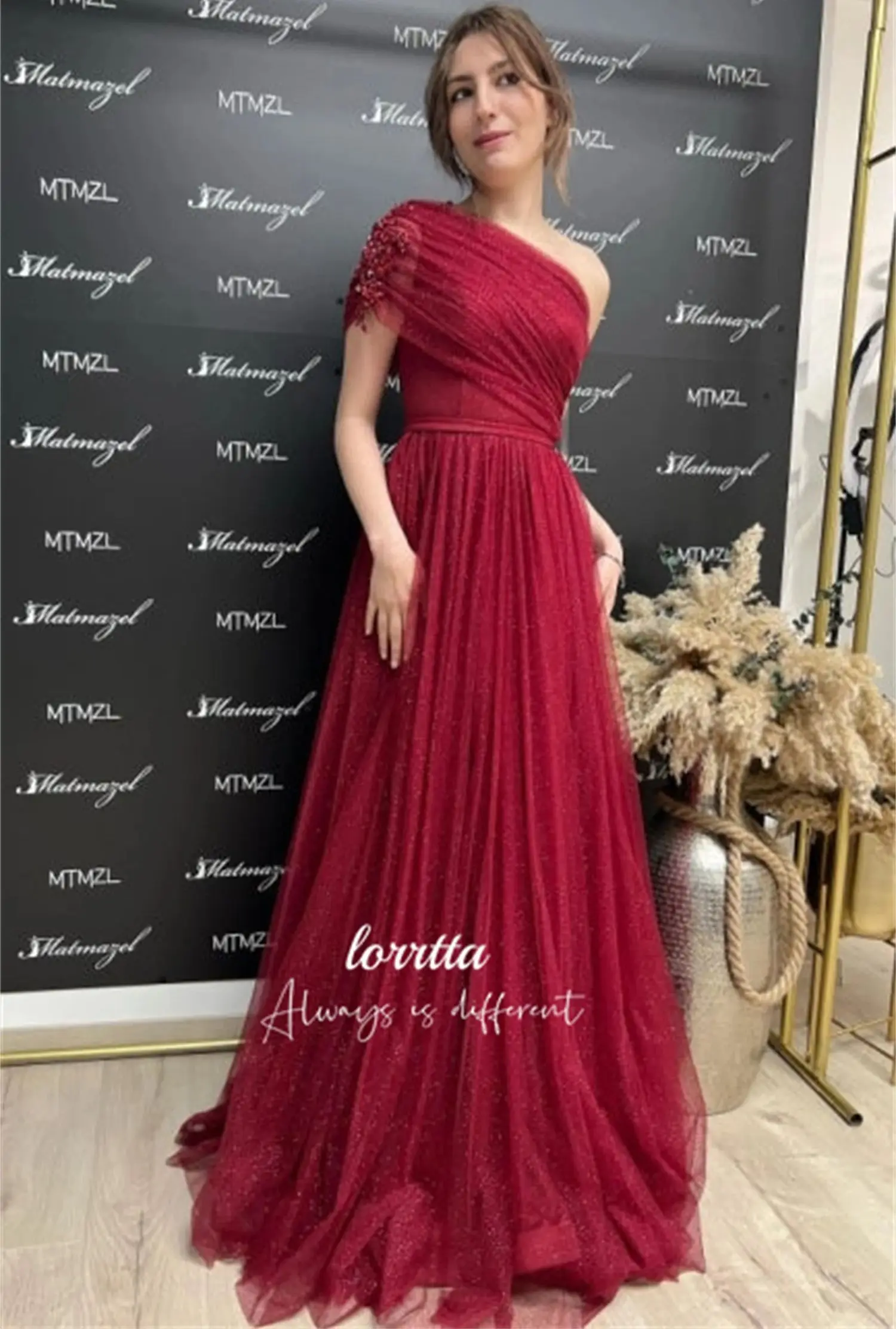 Lorrtta Ball Gown Graduation Claret Line A Mesh Wedding Dress Evening Suitable Dresses on Request Gowns Cocktail Party Formal 
Lorrtta Ball Gown Graduation Claret Line A Mesh Wedding Dress Evening Suitable Dresses on Request Gowns Cocktail Party Formal