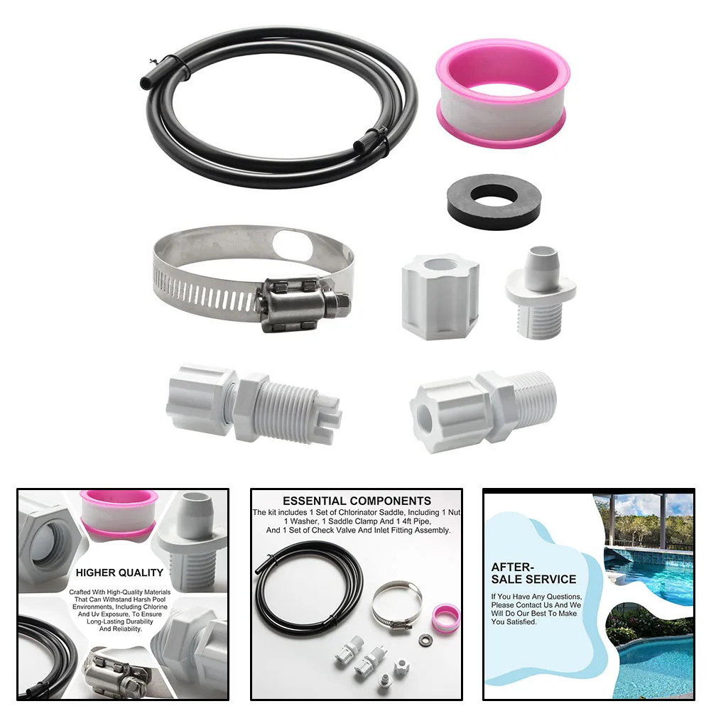 CL200 Off-line Chlorinator Hose Pool Pipe Connection Kit For CLX220PAK Outdoor Pool Accessories Gardening Supplies
CL200 Off-line Chlorinator Hose Pool Pipe Connection Kit For CLX220PAK Outdoor Pool Accessories Gardening Supplies