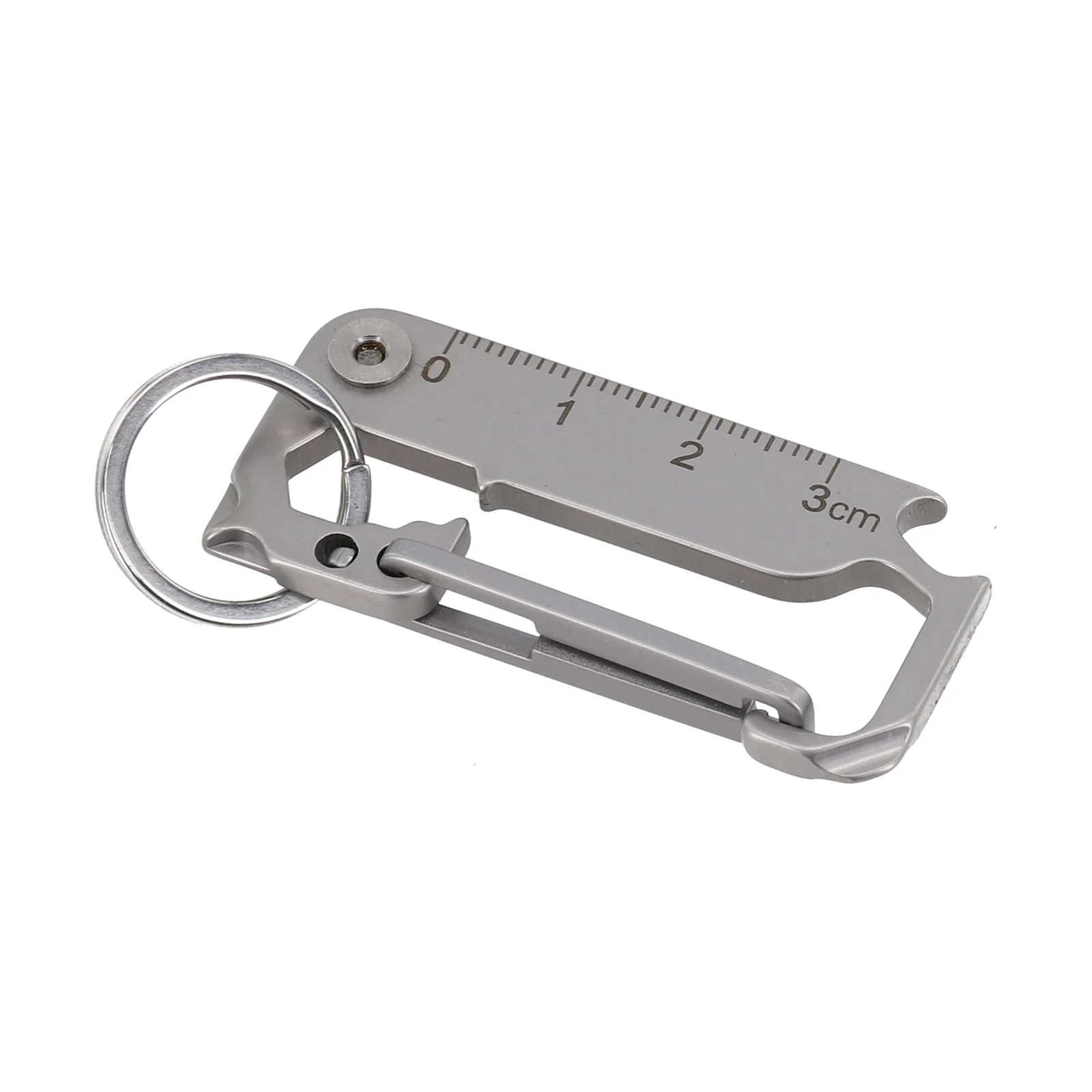 Multifunctional Keychain Camping Bottle Opener Ruler Outdoor Carry Tool Stainless Steel Keychain Gifts Accessories
Multifunctional Keychain Camping Bottle Opener Ruler Outdoor Carry Tool Stainless Steel Keychain Gifts Accessories