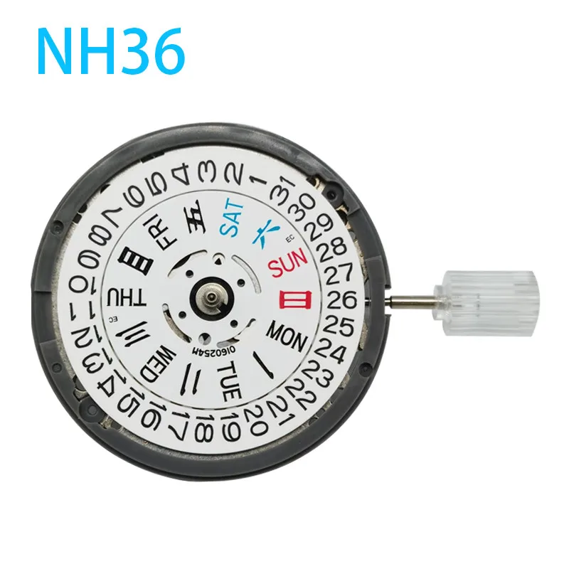 The new original full-automatic nh36 mechanical movement nh36a double calendar movement replaces 4R36 / 7s36
The new original full-automatic nh36 mechanical movement nh36a double calendar movement replaces 4R36 / 7s36