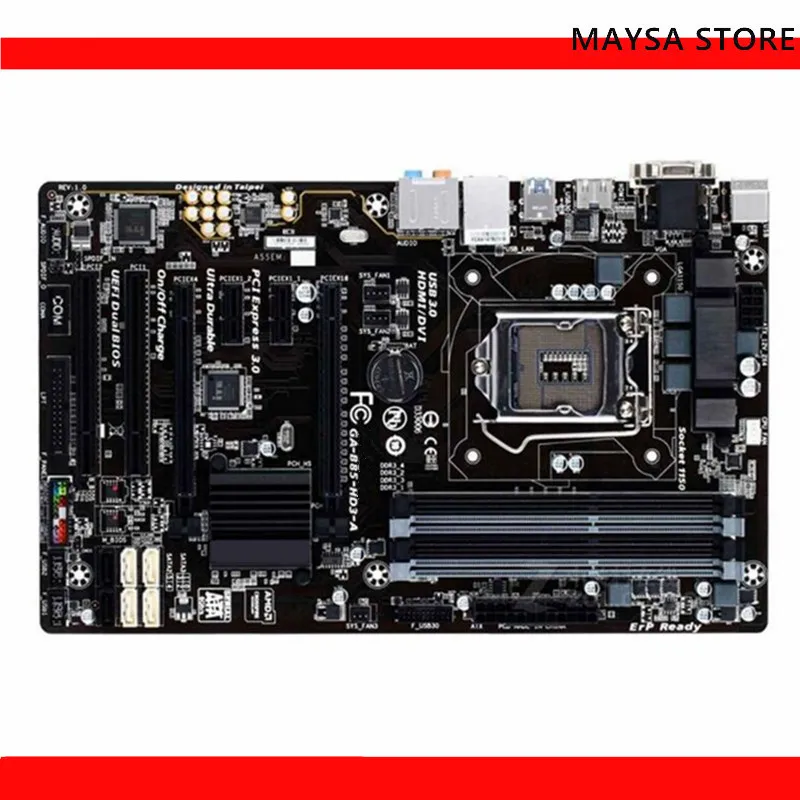 Для Gigabyte GA-B85-HD3-A Mtherboard 32GB LGA 1150 DDR3 ATX Mainboad B85-HD3-A 100% Протестировано полностью работает
Для Gigabyte GA-B85-HD3-A Mtherboard 32GB LGA 1150 DDR3 ATX Mainboad B85-HD3-A 100% Протестировано полностью работает