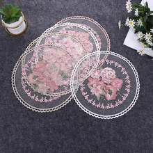 Lace Placemat European Retro Circular Embroidered Flower Pattern Home Textile Photo Background Home Decor Round Table Runner
Lace Placemat European Retro Circular Embroidered Flower Pattern Home Textile Photo Background Home Decor Round Table Runner