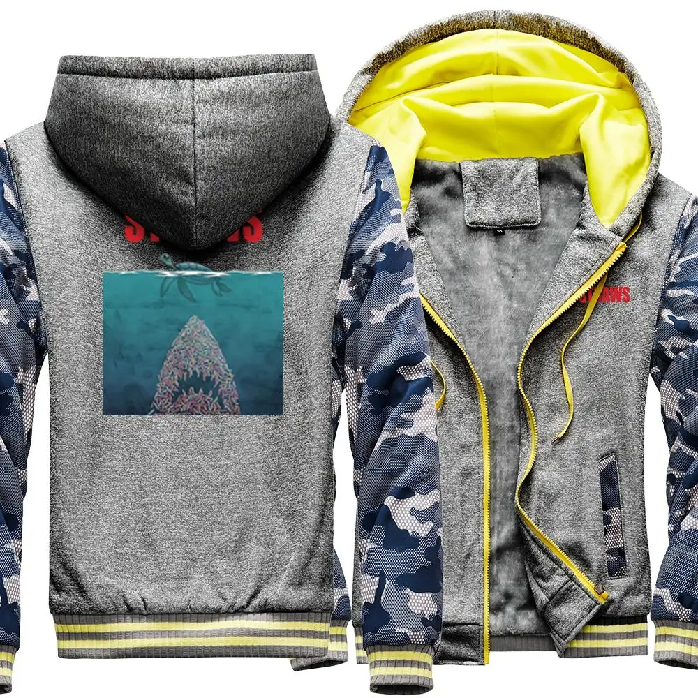 Straws Shark Funny Printing Streetwear Warm Coat Loose Mens Hoodie Casual Camouflage Jackets Men Hot Sale Thick Zipper Hooded
Straws Shark Funny Printing Streetwear Warm Coat Loose Mens Hoodie Casual Camouflage Jackets Men Hot Sale Thick Zipper Hooded