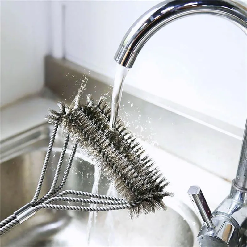 NEW BBQ Grill Brush Barbecue Wire Bristles Wipe Carbon Grill Mesh Cleaning Accessories
NEW BBQ Grill Brush Barbecue Wire Bristles Wipe Carbon Grill Mesh Cleaning Accessories