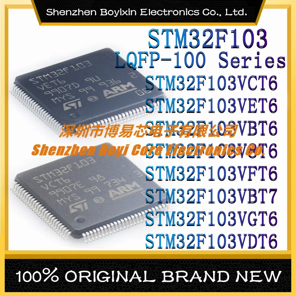 STM32F103VCT6 STM32F103VET6 STM32F103VBT6 STM32F103V8T6 STM32F103VFT6 STM32F103VBT7 STM32F103VGT6 STM32F103VDT6 (MCU/MPU/SOC)
STM32F103VCT6 STM32F103VET6 STM32F103VBT6 STM32F103V8T6 STM32F103VFT6 STM32F103VBT7 STM32F103VGT6 STM32F103VDT6 (MCU/MPU/SOC)