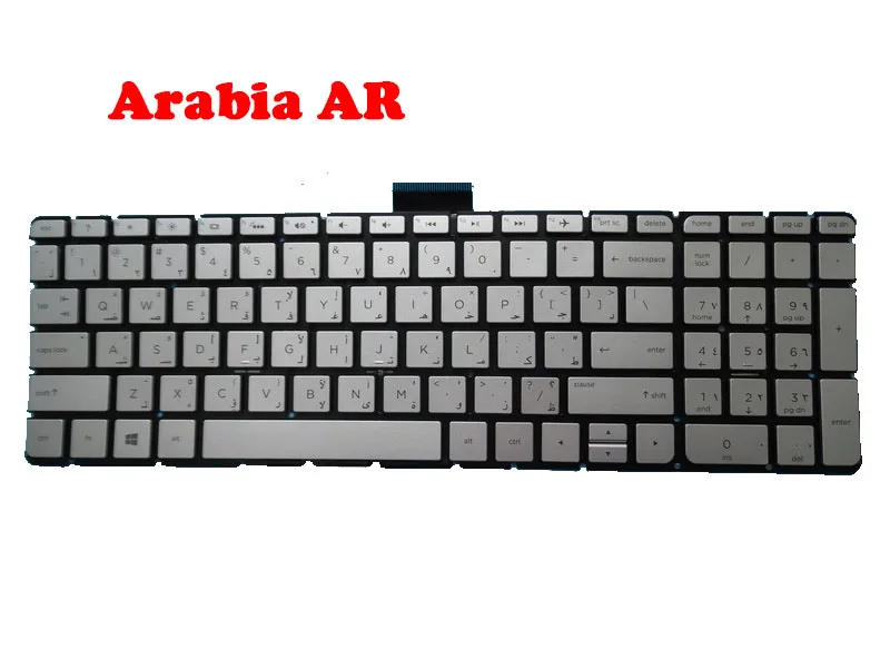 Клавиатура для ноутбука HP ENVY M6-W000 15-W000, серебристая, с подсветкой, аравийская, AR 798954-171, 807526-171, 9z. Nc8b. A NSK-CW0BW 0A
Клавиатура для ноутбука HP ENVY M6-W000 15-W000, серебристая, с подсветкой, аравийская, AR 798954-171, 807526-171, 9z. Nc8b. A NSK-CW0BW 0A