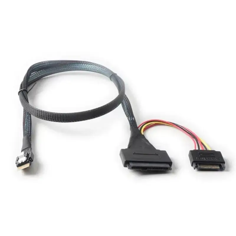 Slimsas SFF-8654 4i Male to SFF 8639 U.2 SSD Adapter Cable with 15Pin Wire Dropship
Slimsas SFF-8654 4i Male to SFF 8639 U.2 SSD Adapter Cable with 15Pin Wire Dropship