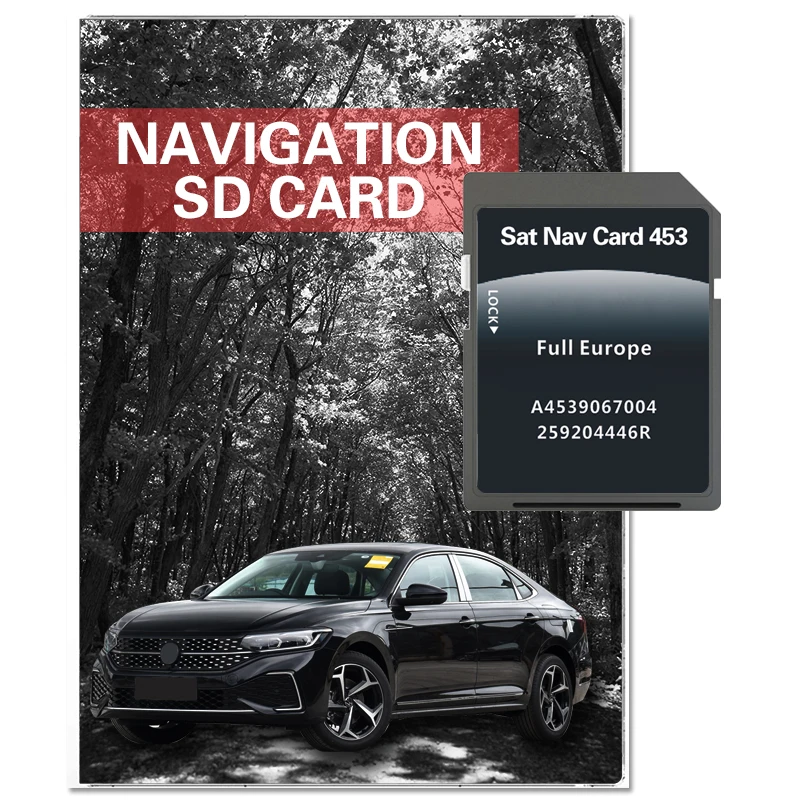 

for Smart 453 mit Cool Media Navigation Car 2023 GPS SD Card Sat Nav A4539067004 System Update Map Full Europe
