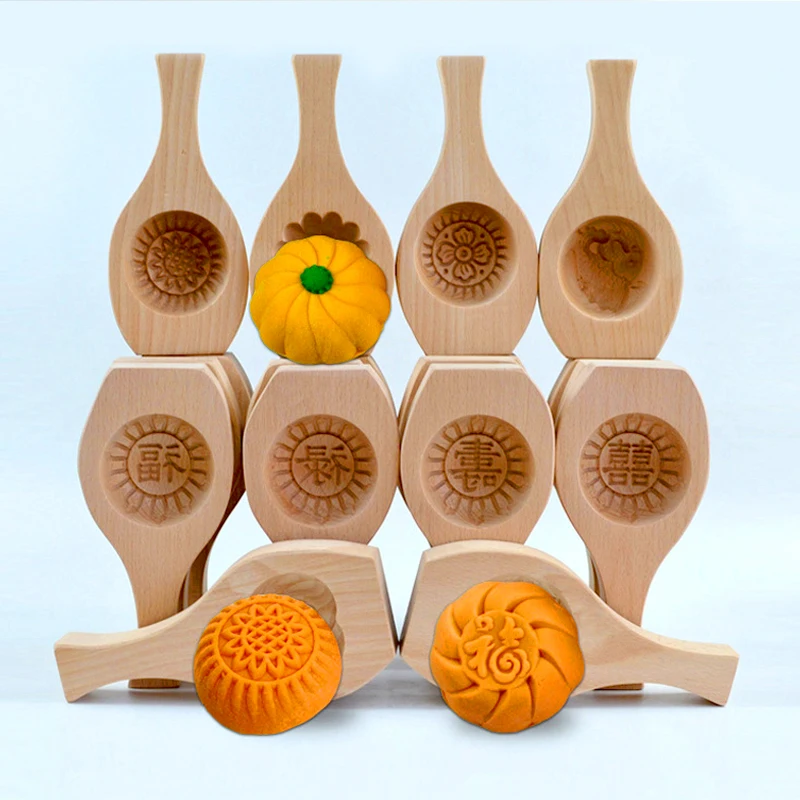 Wooden Pastry Mold Food Embossing Baking Tool Steamed Buns Mold Moon Cake Biscuits Baking Mold Kitchen Gadgets Accessories
Wooden Pastry Mold Food Embossing Baking Tool Steamed Buns Mold Moon Cake Biscuits Baking Mold Kitchen Gadgets Accessories