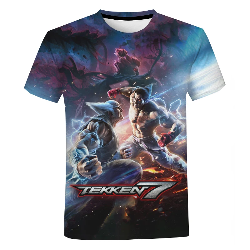 Tekken 7 Printed 3D T-shirt Men Women Summer Harajuku Streetwear Japanese Game T shirt Unisex Fashion Casual Oversized T Shirt
Tekken 7 Printed 3D T-shirt Men Women Summer Harajuku Streetwear Japanese Game T shirt Unisex Fashion Casual Oversized T Shirt