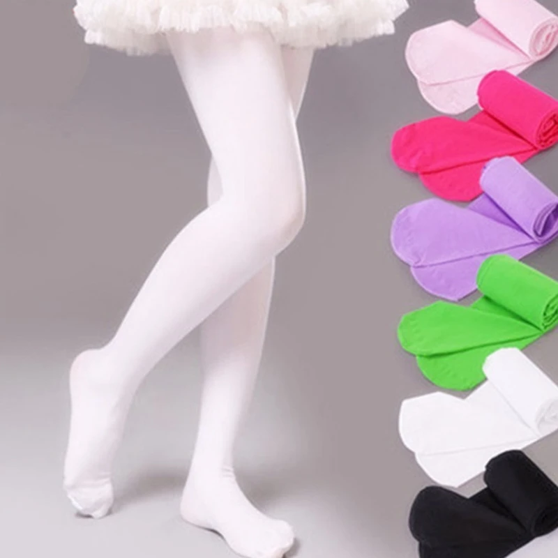 

Детские Бархатные балетные колготки для девочек, танцевальные носки, женские профессиональные леггинсы для танцев