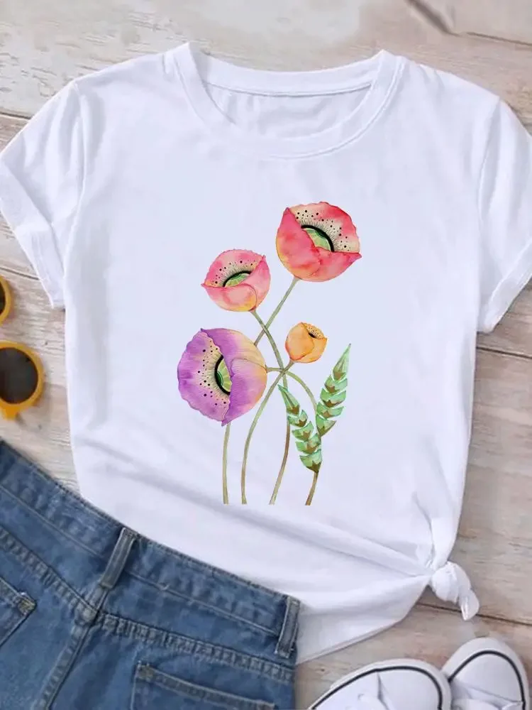 Женская футболка, футболка с коротким рукавом, одежда с принтом, акварельная трендовая футболка, Милая футболка, модная одежда, Женский Топ с графическим принтом
Женская футболка, футболка с коротким рукавом, одежда с принтом, акварельная трендовая футболка, Милая футболка, модная одежда, Женский Топ с графическим принтом