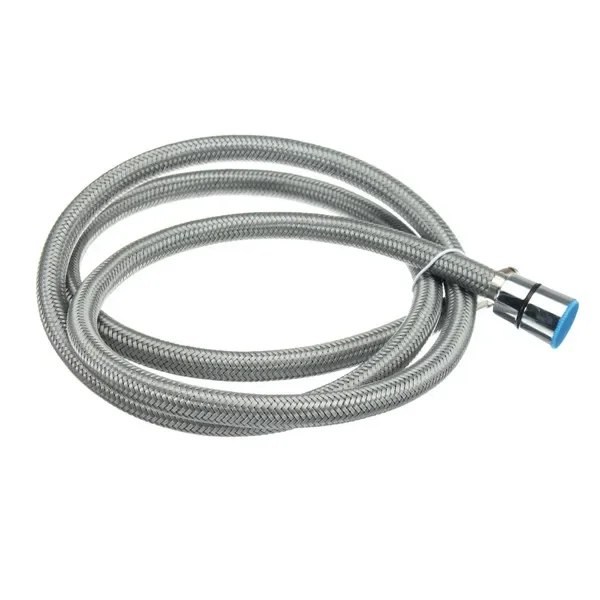 1.5m Nylon Flexible Black/Grey Water Pipe Water Hose For Kitchen Pull Out Mixer Faucet Bathroom Shower Hose Spary Head
1.5m Nylon Flexible Black/Grey Water Pipe Water Hose For Kitchen Pull Out Mixer Faucet Bathroom Shower Hose Spary Head
