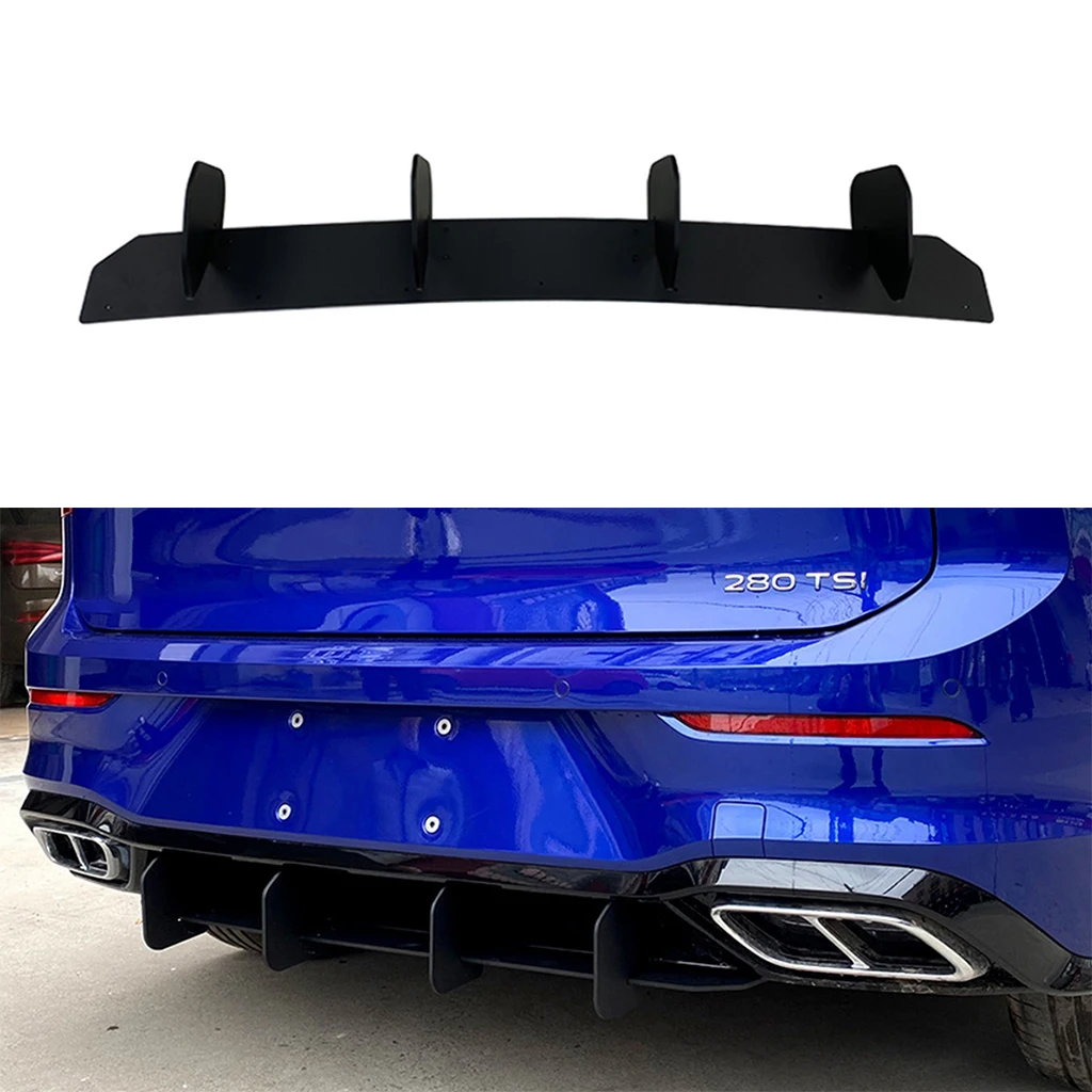 Rear Bumper Diffuser Spoiler Side Splitters Racing Diffuseur Custom Body Kit For VW For Golf 8 MK8 Life GTI GTE R-line 2020-2023
Rear Bumper Diffuser Spoiler Side Splitters Racing Diffuseur Custom Body Kit For VW For Golf 8 MK8 Life GTI GTE R-line 2020-2023