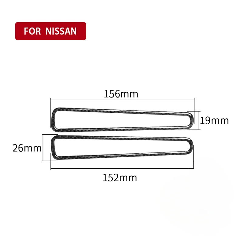 For Nissan GTR R35 2008-2020 Carbon Fiber Stickers Car Both Side Window Defogger Air Outlet Frame Trim Interior Car Accessories
For Nissan GTR R35 2008-2020 Carbon Fiber Stickers Car Both Side Window Defogger Air Outlet Frame Trim Interior Car Accessories