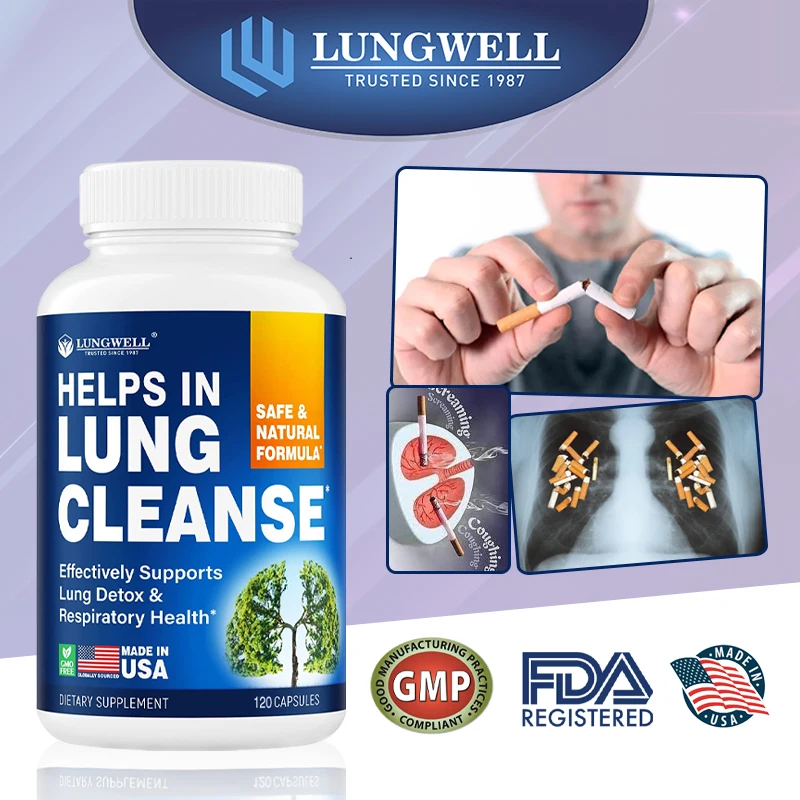 Smoking Cessation Aid - Helps Clear Lungs & Quit Smoking - L-Tryptophan, Cleans Lungs, Relieves Stress - Made In The USA
Smoking Cessation Aid - Helps Clear Lungs & Quit Smoking - L-Tryptophan, Cleans Lungs, Relieves Stress - Made In The USA