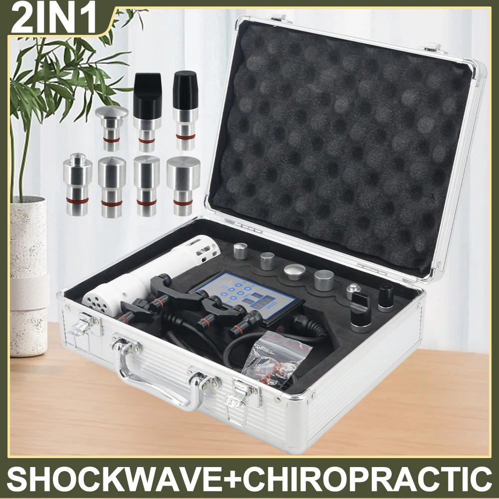 Shock Wave Chiropractic Tools 2 IN 1 Shockwave Therapy Machine Pain Relief Massager Body Physiotherapy Massage Relaxation 2024
Shock Wave Chiropractic Tools 2 IN 1 Shockwave Therapy Machine Pain Relief Massager Body Physiotherapy Massage Relaxation 2024