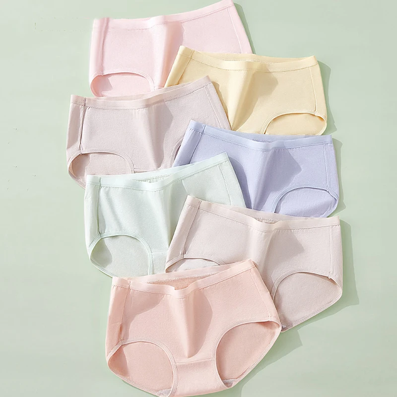7/5Pcs Women Panties Comfort Cotton Sexy Breathable Female Underwear Seamless Low Waist Ladies Lingeries Solid Cute Girls Briefs
7/5Pcs Women Panties Comfort Cotton Sexy Breathable Female Underwear Seamless Low Waist Ladies Lingeries Solid Cute Girls Briefs
