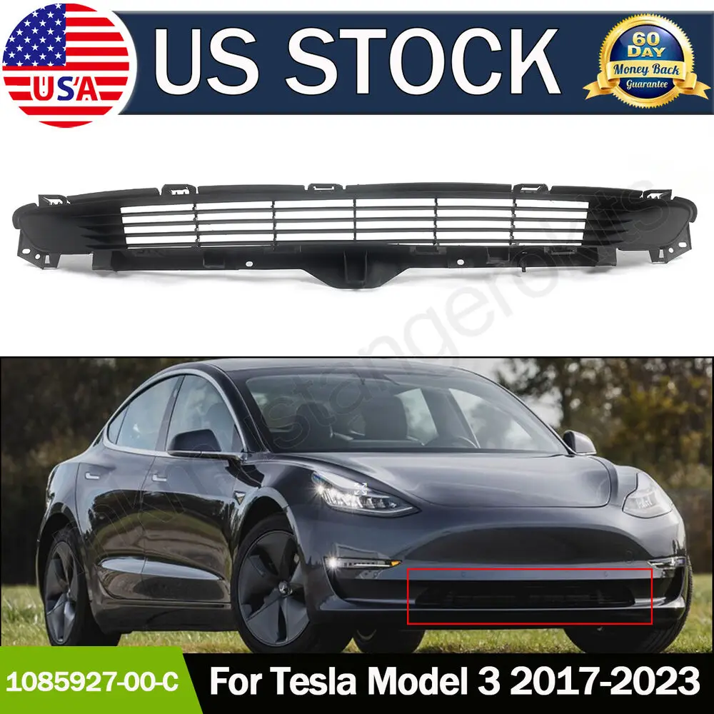 Для 2017 - 2023 Tesla Model 3 автомобильный передний бампер решетка Нижняя решетка декоративная крышка аксессуары 1085927-00-C
Для 2017 - 2023 Tesla Model 3 автомобильный передний бампер решетка Нижняя решетка декоративная крышка аксессуары 1085927-00-C