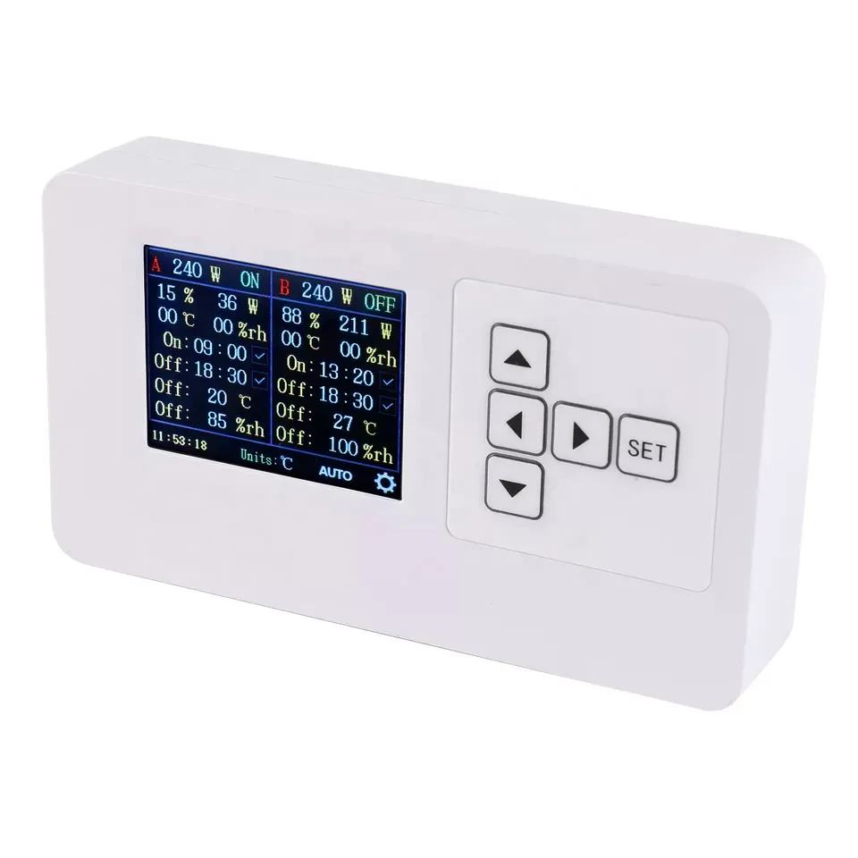Grow Light Controller RJ14 smart APP WIFI digital master controller of led grow light
Grow Light Controller RJ14 smart APP WIFI digital master controller of led grow light