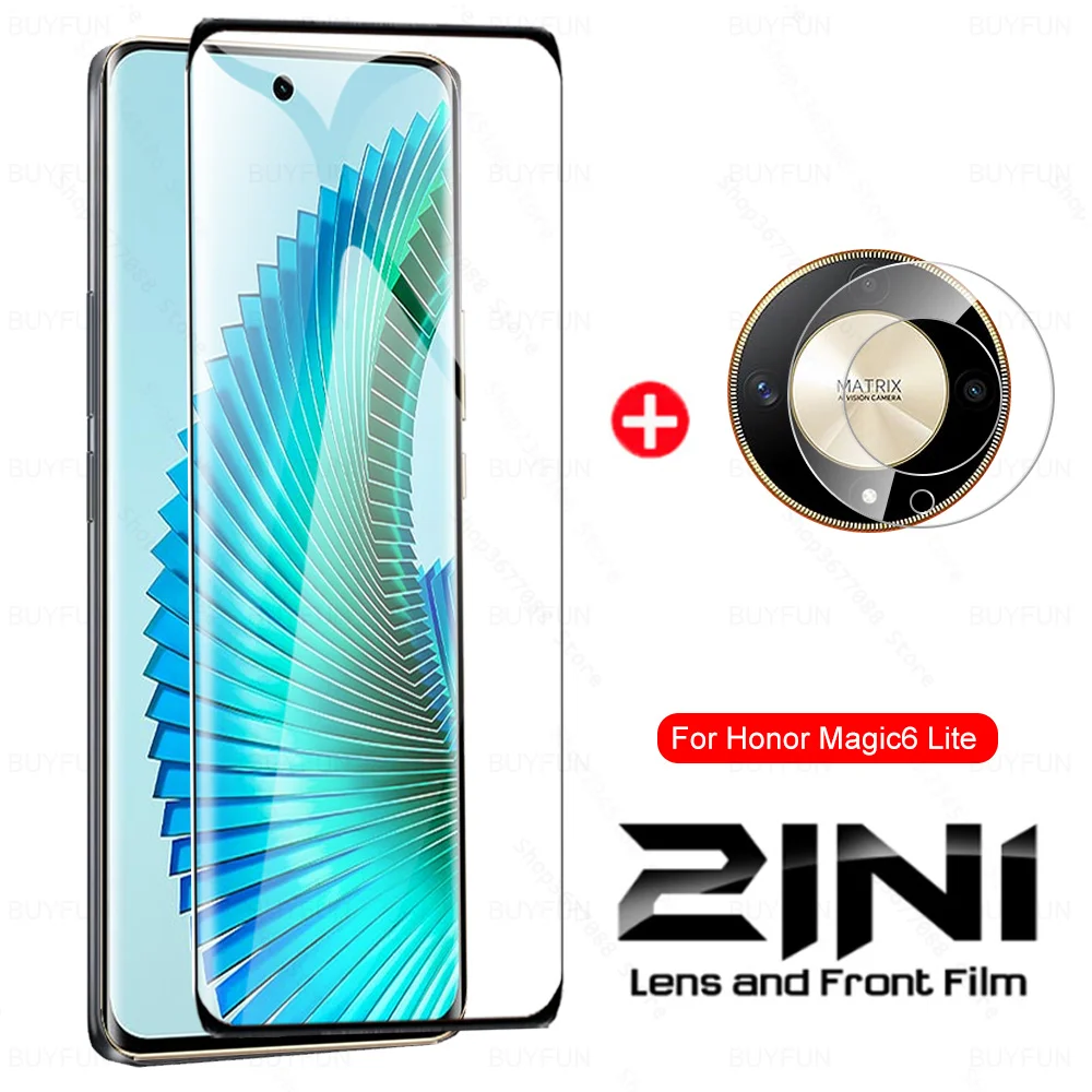 2in1 Curved Protective Glass For Honor Magci6 Lite Camera Tempered Glass Magic6Lite Magic 6 Light 6Lite 5G 9D Screen Protector
2in1 Curved Protective Glass For Honor Magci6 Lite Camera Tempered Glass Magic6Lite Magic 6 Light 6Lite 5G 9D Screen Protector