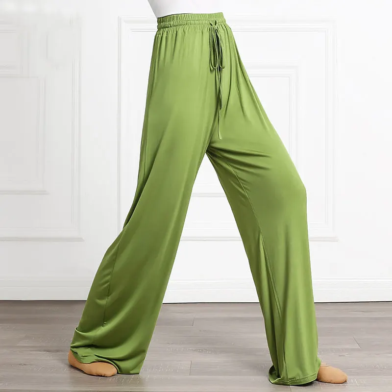 Adult Modal Modern Dance High Waist Palazzo Pant Yoga Straight Pleated Trousers Costume for Women Dancing Clothes Dance Clothing
Adult Modal Modern Dance High Waist Palazzo Pant Yoga Straight Pleated Trousers Costume for Women Dancing Clothes Dance Clothing