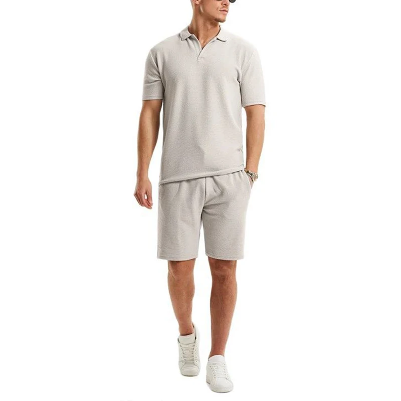 Спортивный костюм мужской из двух предметов, Повседневная Свободная футболка с коротким рукавом и шорты, свитшот, большие размеры 5XL, на лето 
Спортивный костюм мужской из двух предметов, Повседневная Свободная футболка с коротким рукавом и шорты, свитшот, большие размеры 5XL, на лето