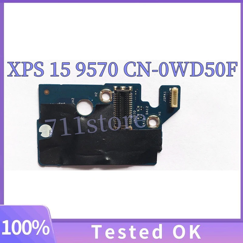

CN-0WD50F 0WD50F WD50F Free Shipping XPS 15 9570 High Quality M5530 Audio Board Connector DAM00 LS-F541P 100% Fully Tested OK