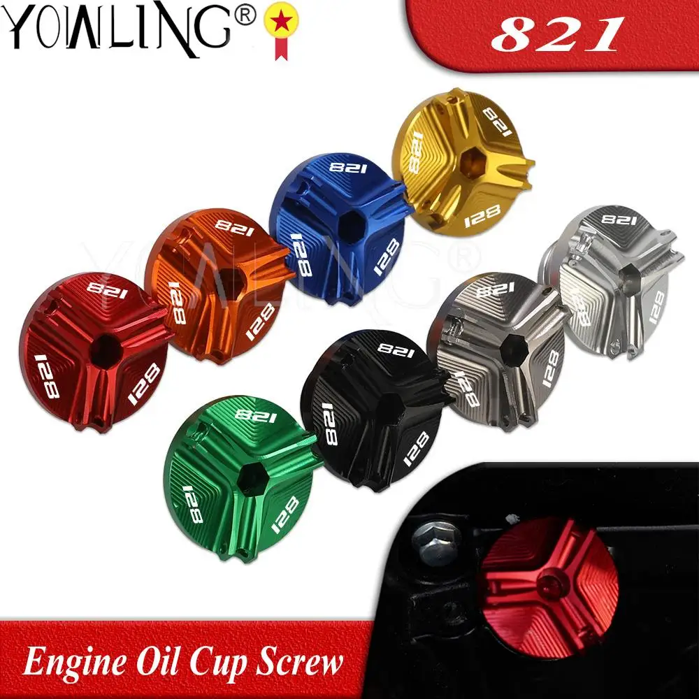 

M19*2.5 Motorcycle Engine Oil Cup Filter Fuel Filler Tank Cover Cap Screw For DUCATI HYPERMOTARD HYPERSTRADA 821 2013 2014 2015