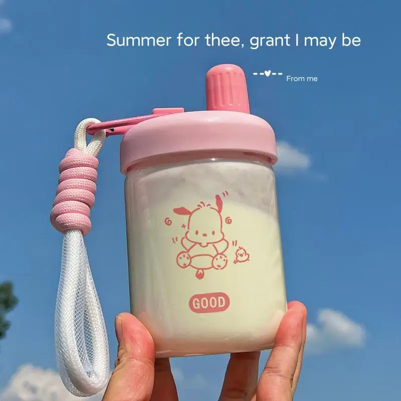 Sanrio Pochacco Kawaii Simple Glass Cup Ins Female High-Value Children's Niche Milk Fufu Kettle New Water Cup
Sanrio Pochacco Kawaii Simple Glass Cup Ins Female High-Value Children's Niche Milk Fufu Kettle New Water Cup