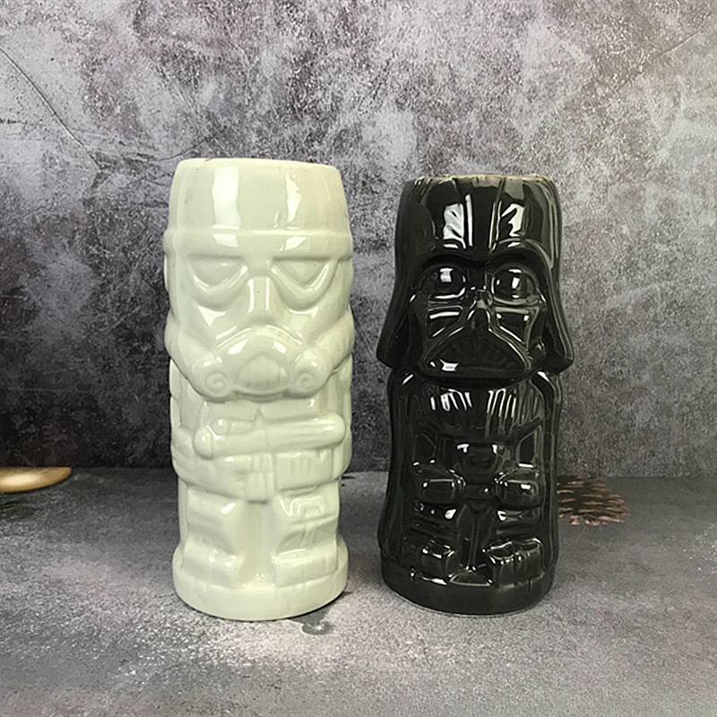 450ml Hawaii Cocktail Cups Tiki Mugs White Black Ceramics Cup Beer Beverage Wine Cups Bar Tools Gift
450ml Hawaii Cocktail Cups Tiki Mugs White Black Ceramics Cup Beer Beverage Wine Cups Bar Tools Gift