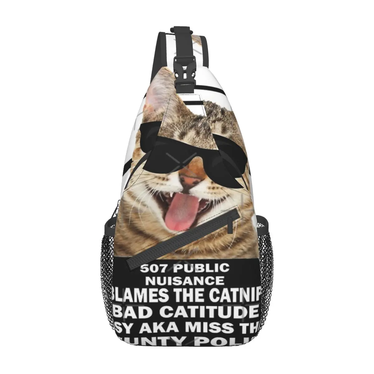 Catnip Made Me Do It Tshirt Funny Cat Mugshot Kitten Chest Bag Personalized Durable Travel Nice gift Customizable
Catnip Made Me Do It Tshirt Funny Cat Mugshot Kitten Chest Bag Personalized Durable Travel Nice gift Customizable