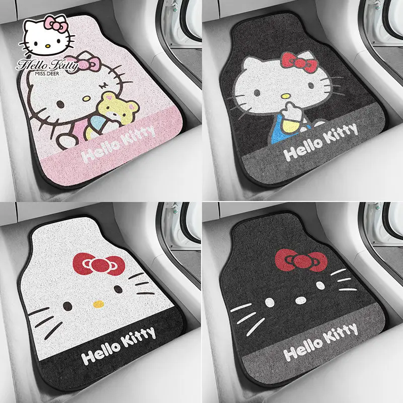 Hello kitty Car PVC Coil Floor Mat Single-Piece Universal Easy Cleaning Car Carpet Mat for Main Driving Protective Pad
Hello kitty Car PVC Coil Floor Mat Single-Piece Universal Easy Cleaning Car Carpet Mat for Main Driving Protective Pad