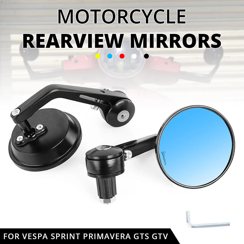 Зеркало заднего вида для мотоцикла Vespa Sprint Primavera GTS GTV, алюминиевое рулевое круглое боковое зеркало заднего вида для мотоцикла с ЧПУ
Зеркало заднего вида для мотоцикла Vespa Sprint Primavera GTS GTV, алюминиевое рулевое круглое боковое зеркало заднего вида для мотоцикла с ЧПУ