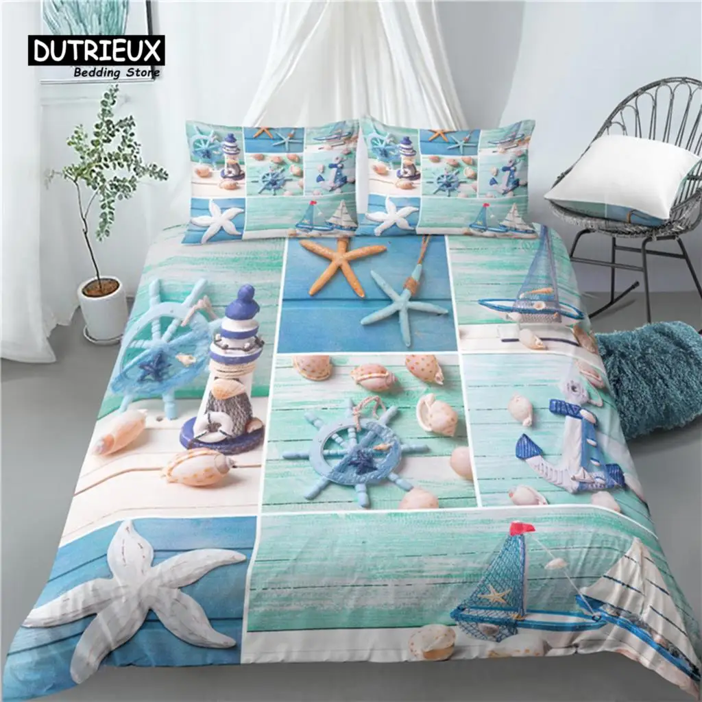 Home Living Luxury 3D Beach Theme Print 2/3Pcs Comfortable Duvet Cover PillowCase Bedding Sets Queen and King AU/EU/US Size
Home Living Luxury 3D Beach Theme Print 2/3Pcs Comfortable Duvet Cover PillowCase Bedding Sets Queen and King AU/EU/US Size