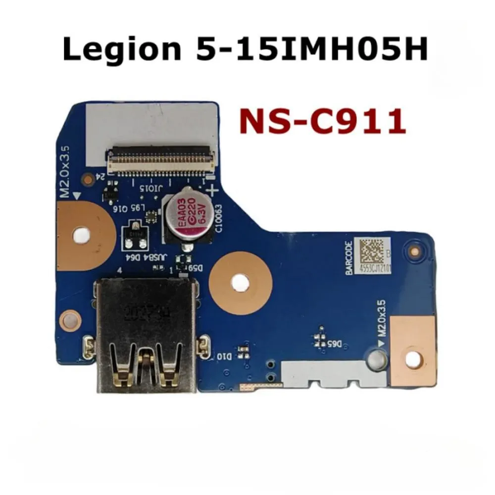 For Lenovo Legion 5-15IMH05H USB Power Botton Board Give away Cable NS-C911 100% Tested Fully Work
For Lenovo Legion 5-15IMH05H USB Power Botton Board Give away Cable NS-C911 100% Tested Fully Work