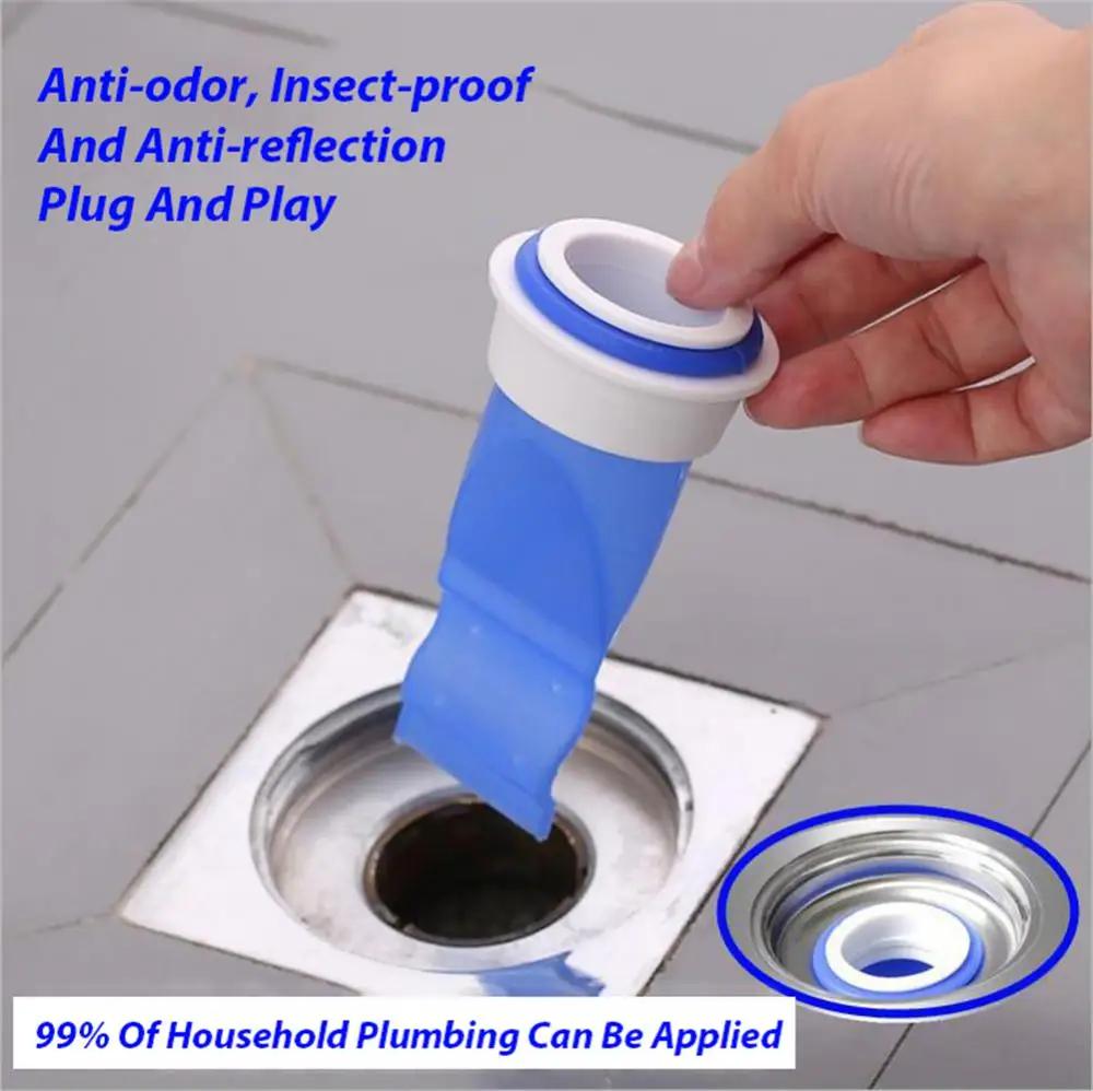 Floor Drain Seal Drain Deodorant Insect Control Backflow Preventer Silicone Core One Way Valve For Bathroom Pipes Tube In Toilet
Floor Drain Seal Drain Deodorant Insect Control Backflow Preventer Silicone Core One Way Valve For Bathroom Pipes Tube In Toilet