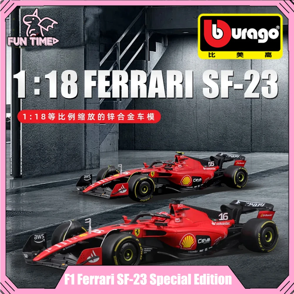 Модель Bburago 1:18 F1 Ferrari SF-23 Special Edition, Коллекционная модель 2023 года, большой сезон, легкосплавный автомобиль Sainz, коллекционная игрушка, подарок
Модель Bburago 1:18 F1 Ferrari SF-23 Special Edition, Коллекционная модель 2023 года, большой сезон, легкосплавный автомобиль Sainz, коллекционная игрушка, подарок