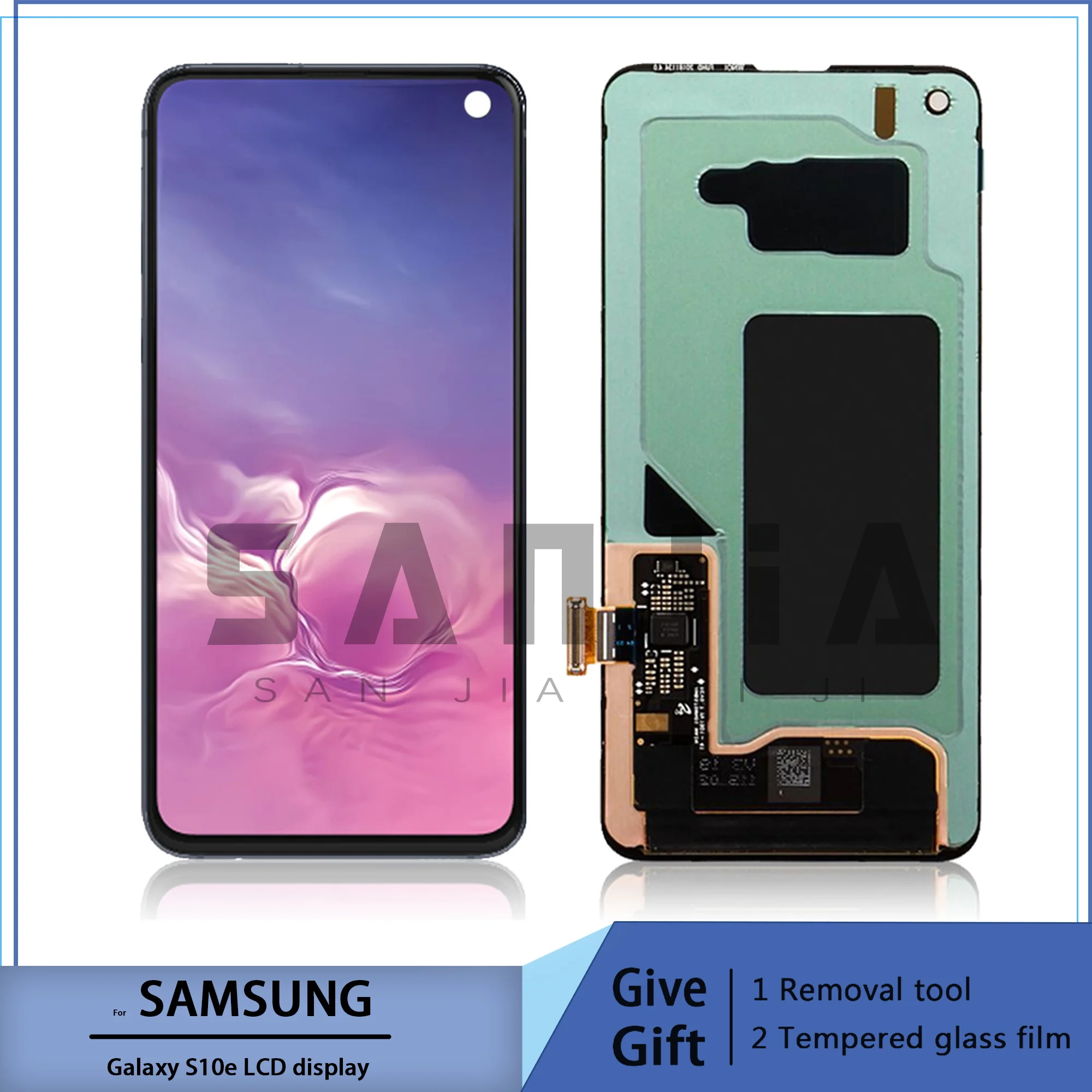 5.8 Inch Original G970 Display For Samsung Galaxy S10E LCD Touch Screen Digitizer G970F/DS G970U G970W/SM-G9700 Assembly With Fr 
5.8 Inch Original G970 Display For Samsung Galaxy S10E LCD Touch Screen Digitizer G970F/DS G970U G970W/SM-G9700 Assembly With Fr