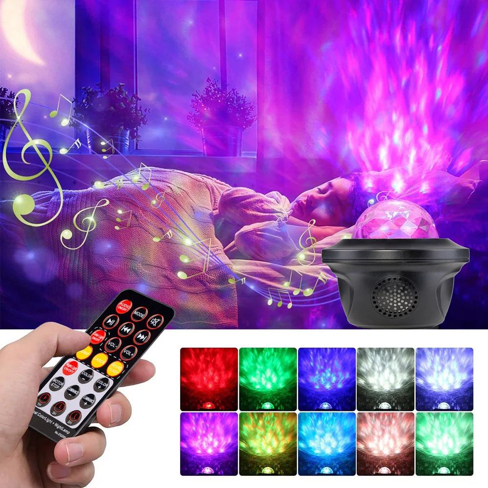 Projector Nightlight Colorful Starry Sky Galaxy Child Bluetooth USB Music Player Star Night Light Romantic Projection Lamp Gifts
Projector Nightlight Colorful Starry Sky Galaxy Child Bluetooth USB Music Player Star Night Light Romantic Projection Lamp Gifts