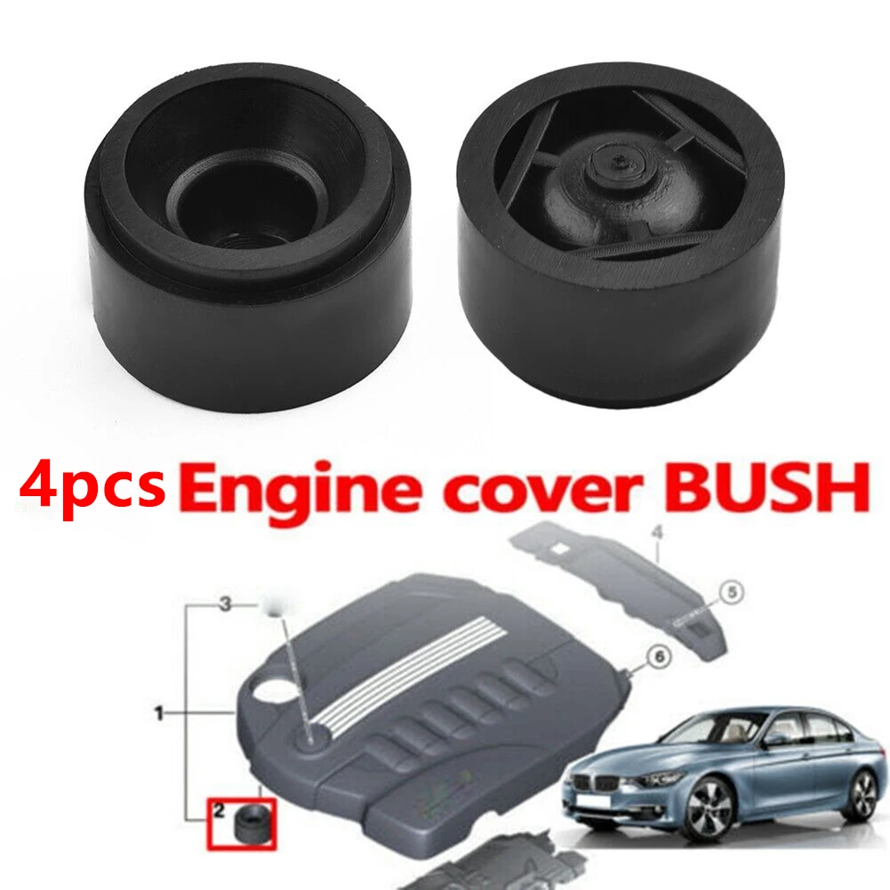4 Pcs Car Engine Cover Rubber Mount Bushing For BMW 1 2 3 4 5 7 X1 X3 X4 X5 X6 13717588501 11147799108 Car Accessories
4 Pcs Car Engine Cover Rubber Mount Bushing For BMW 1 2 3 4 5 7 X1 X3 X4 X5 X6 13717588501 11147799108 Car Accessories