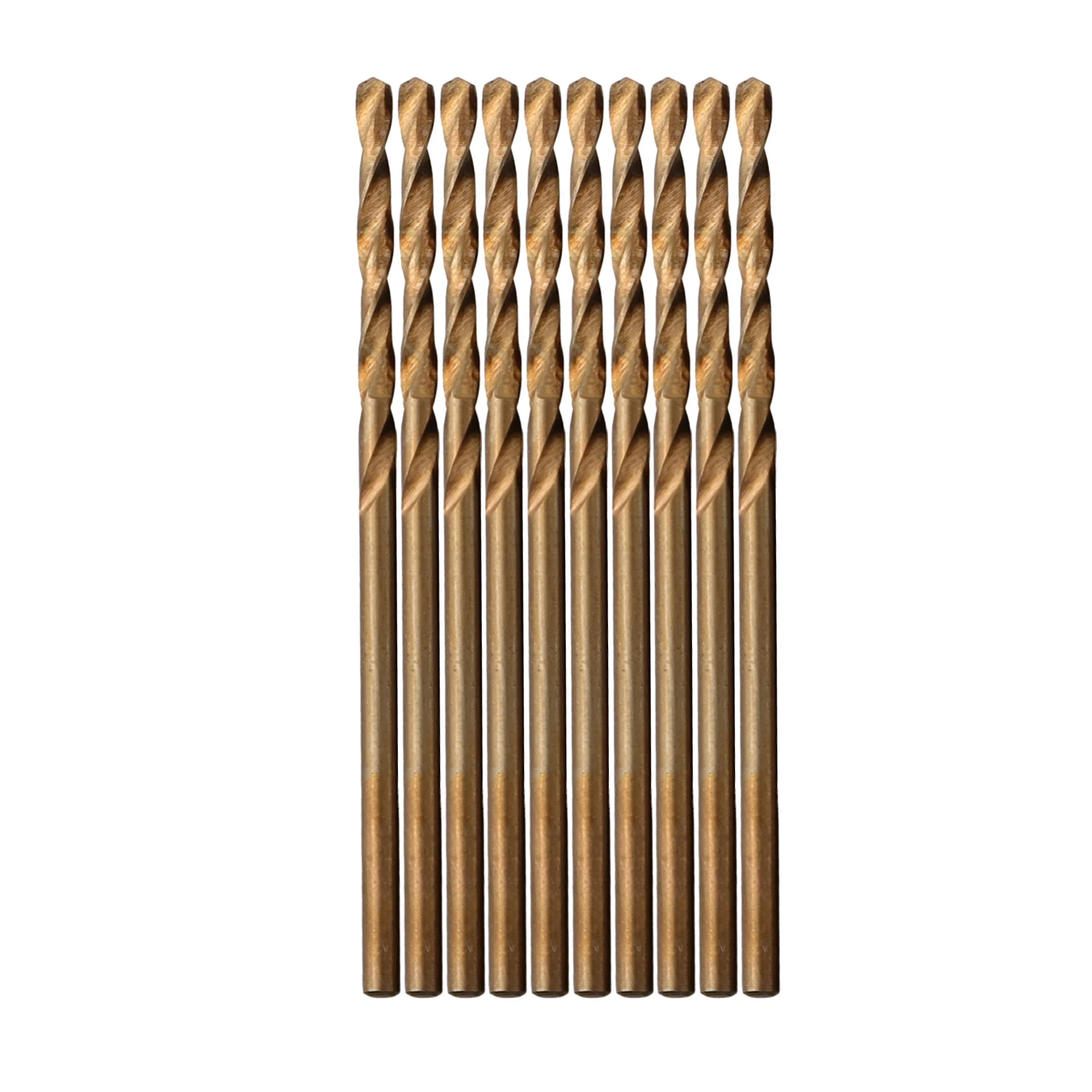 50*Drill Bit 1/1.5/2/2.5/3mm HSS-Co 5% M35 Cobalt Auger 135 Degree For High Tensile Steels Such As Stainless Steel Drill Bit
50*Drill Bit 1/1.5/2/2.5/3mm HSS-Co 5% M35 Cobalt Auger 135 Degree For High Tensile Steels Such As Stainless Steel Drill Bit