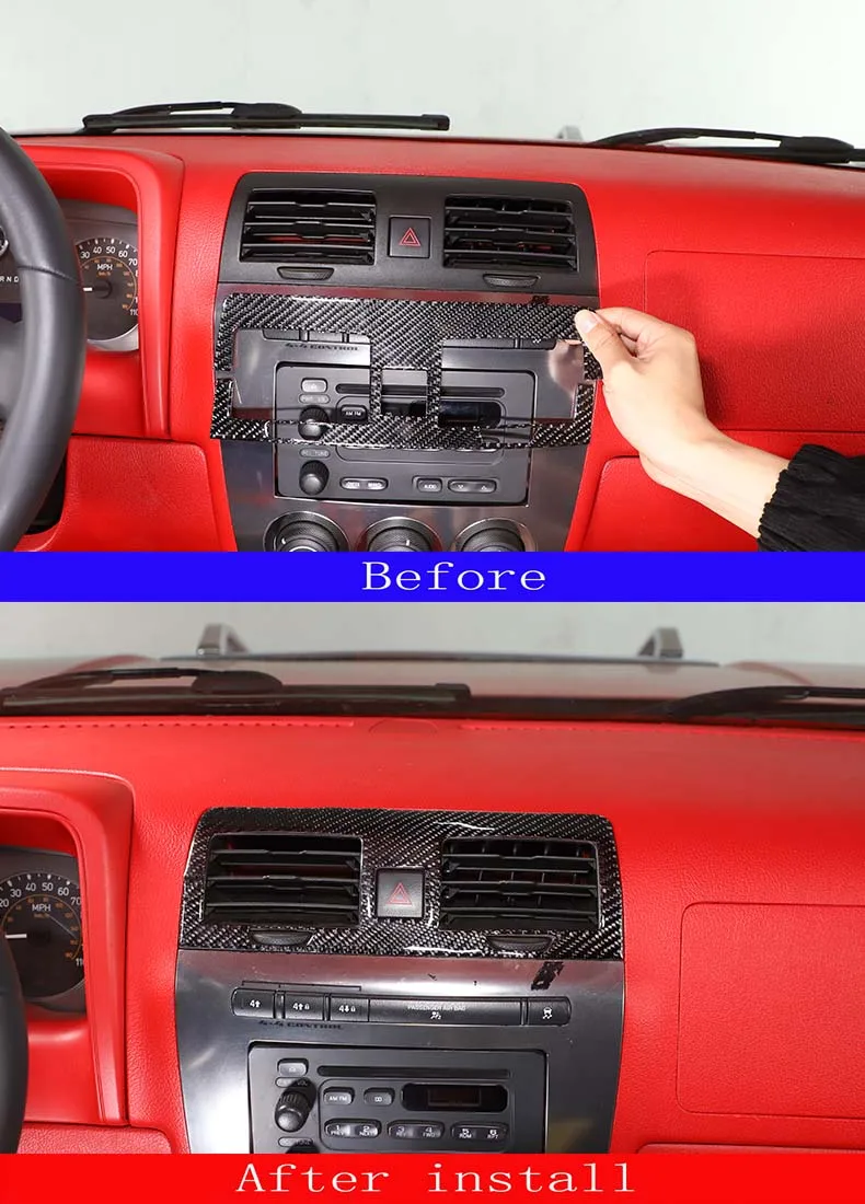 For Hummer H3 2005-2009 Soft Carbon Fiber Car Styling Car Central Control Air Outlet Frame Sticker Car Protection Accessories
For Hummer H3 2005-2009 Soft Carbon Fiber Car Styling Car Central Control Air Outlet Frame Sticker Car Protection Accessories