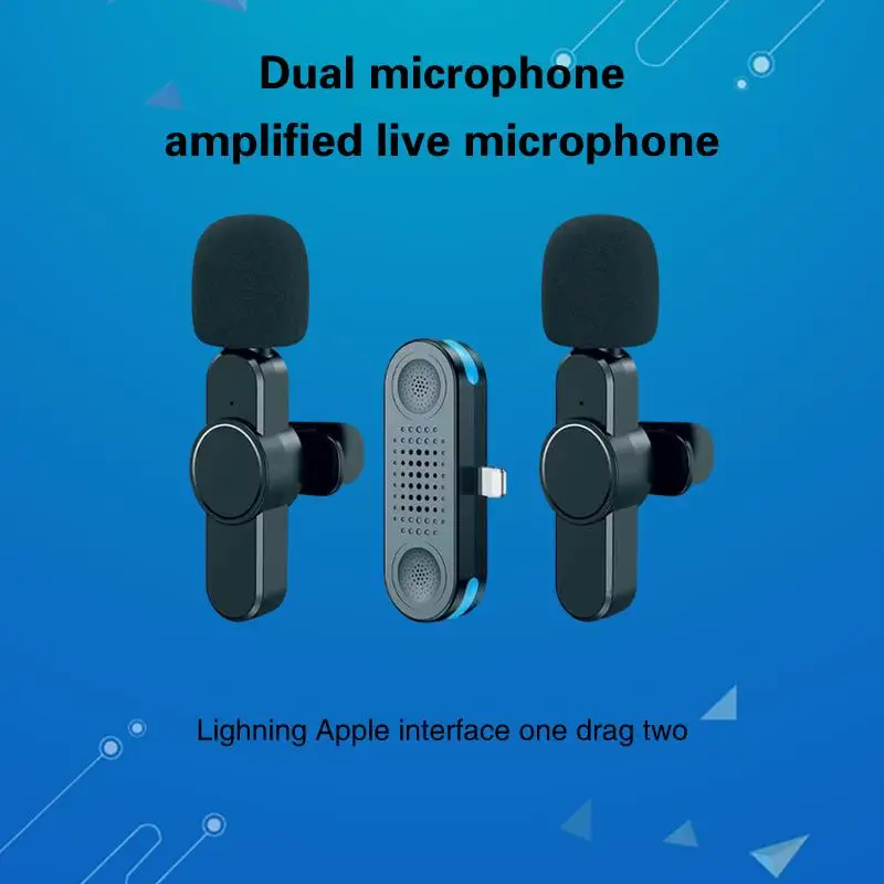 

Ultimate Wireless Collar Clip Microphone for Live Broadcast and Outdoor Interviews - Unleash Your Voice with Crystal Clear Sound