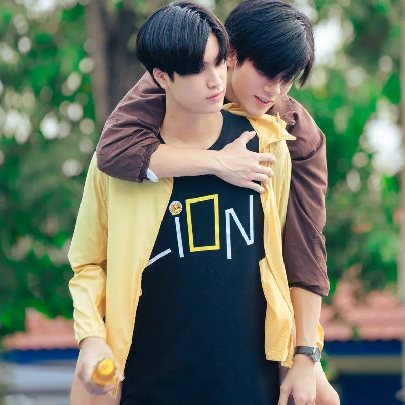 New Thai Drama My School President Gemini Fourth G4 GeminiFourth Costume Casual Loose Student Bl Boyfriend Fans Gift 
New Thai Drama My School President Gemini Fourth G4 GeminiFourth Costume Casual Loose Student Bl Boyfriend Fans Gift